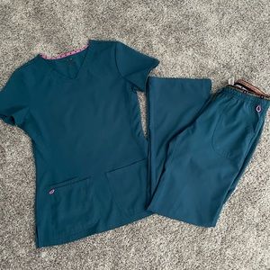 Heart soul scrub sets xs